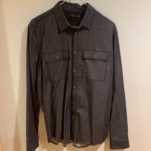 Calvin Klein Jeans Button Down Dress Shirt.